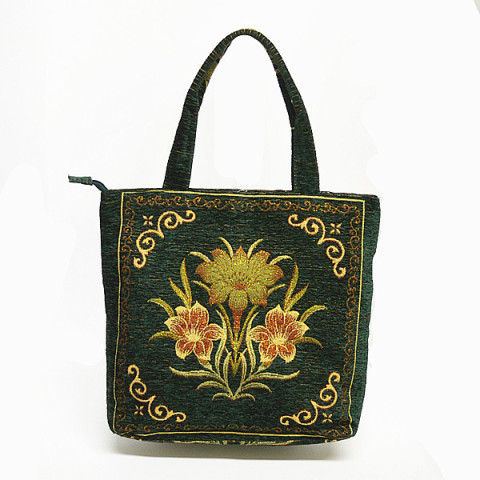 Mix Print Tapestry Convenience Tote Mix Print Tapestry Convenience Tote