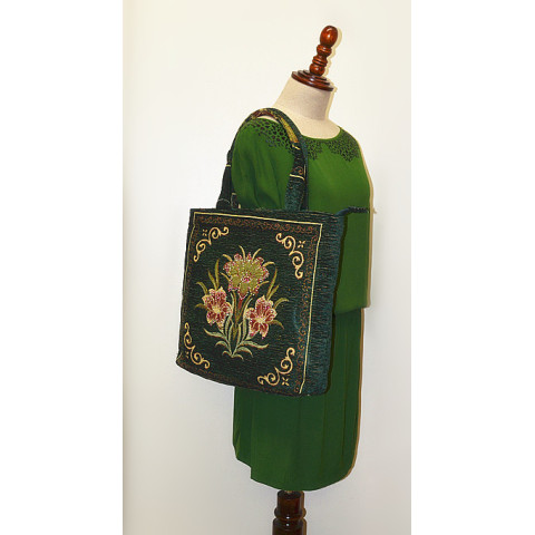 Mix Print Tapestry Convenience Tote Mix Print Tapestry Convenience Tote