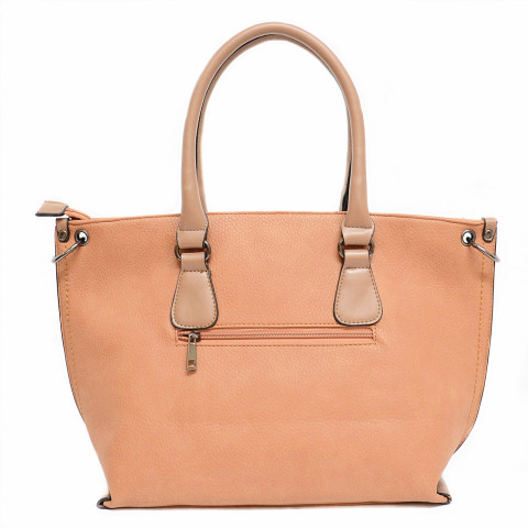 Strip Medium Faux Leather Tote Strip Medium Faux Leather Tote
