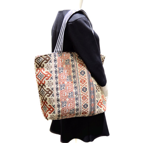 Tapestry Medium Mix Print Shopping Tote Tapestry Medium Mix Print Shopping Tote