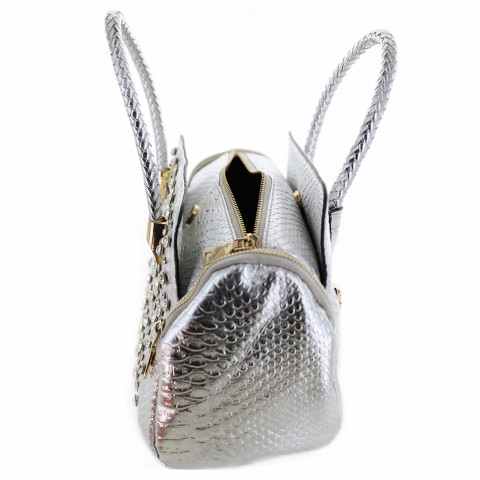 Metallic Crystal Rhinestone Studded Purse Bag Metallic Crystal Rhinestone Studded Purse Bag