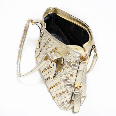 Metallic Crystal Rhinestone Studded Purse Bag Metallic Crystal Rhinestone Studded Purse Bag