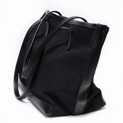 Canvas Open Top Tote with Drawstring Pouch Canvas Open Top Tote with Drawstring Pouch