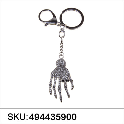 Crystal Finger Bone Bag Charm Crystal Finger Bone Bag Charm