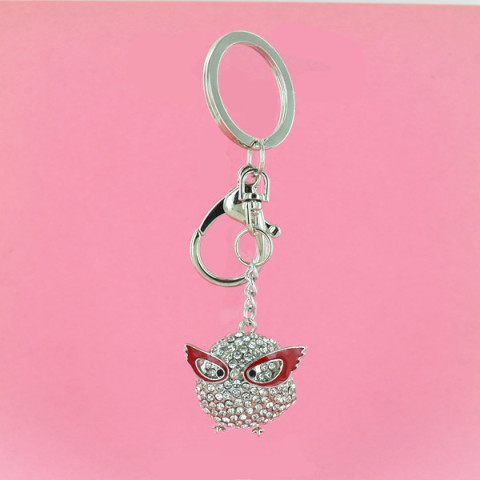 Super Chick Crystal Bag Charm Super Chick Crystal Bag Charm