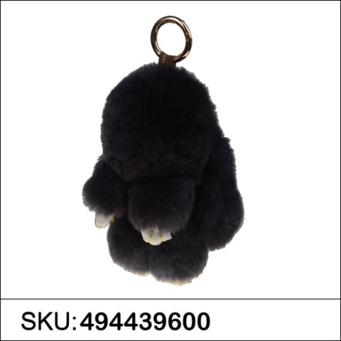 Genuine Rabbit Fur Bag Charm Genuine Rabbit Fur Bag Charm