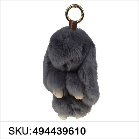 Genuine Rabbit Fur Bag Charm Genuine Rabbit Fur Bag Charm
