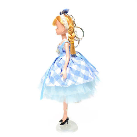 Pretty Doll In Victorian Style Dress Key Chain Pretty Doll In Victorian Style Dress Key Chain