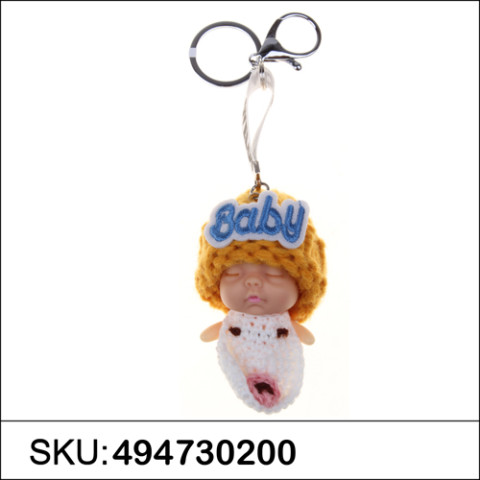 Sleeping Baby Key Chain Sleeping Baby Key Chain
