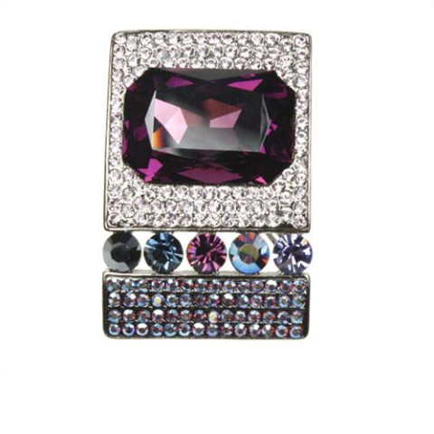 Brooch Purple Brooch Purple