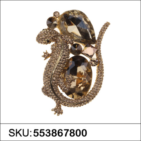 Brooch Brown Brooch Brown