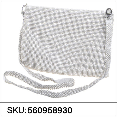 Evening Bag Silver Evening Bag Silver