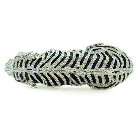 Crystal-Embellished Tiger Evening Clutch (Small) Crystal-Embellished Tiger Evening Clutch (Small)