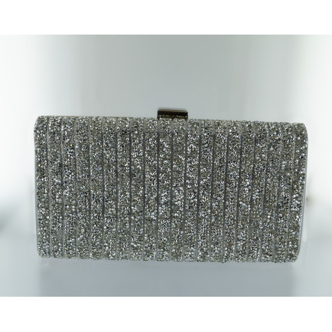 Shimmering Metallic Crystal Clutch Shimmering Metallic Crystal Clutch