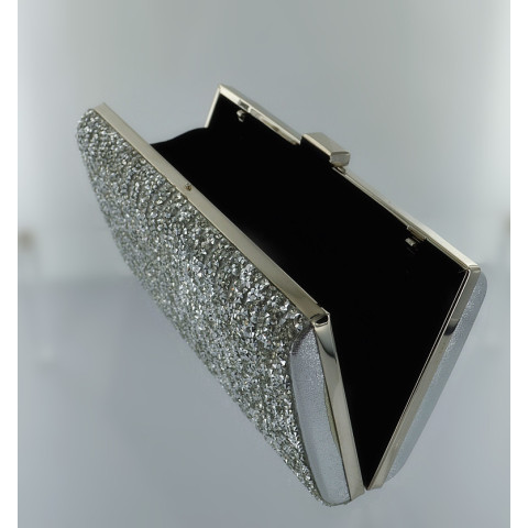 Shimmering Metallic Crystal Clutch Shimmering Metallic Crystal Clutch