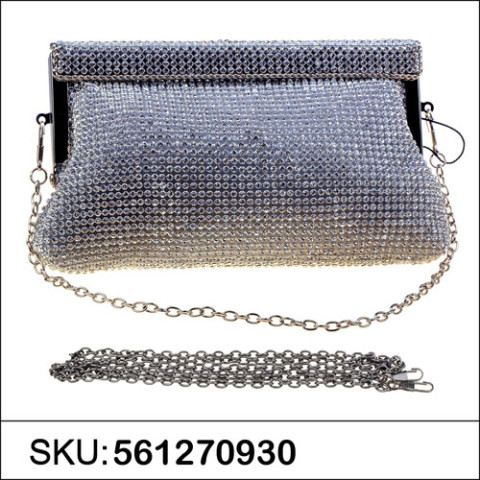 Evening Bag Silver Evening Bag Silver