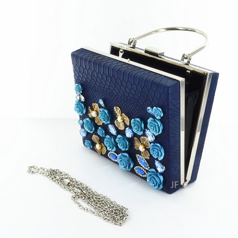 Evening Bag Blue Evening Bag Blue