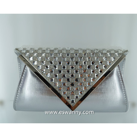 Evening Bag Silver Evening Bag Silver