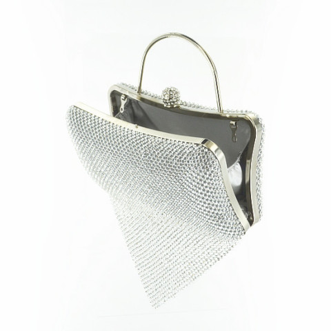 Evening Bag Silver Evening Bag Silver
