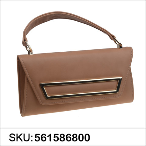 Elegant Feminine Top Handle Faux Leather Clutch Elegant Feminine Top Handle Faux Leather Clutch