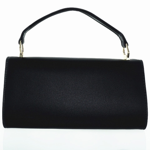 Elegant Feminine Top Handle Faux Leather Clutch Elegant Feminine Top Handle Faux Leather Clutch