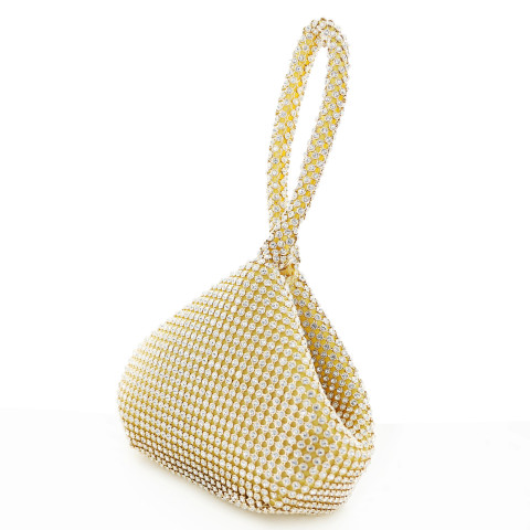 Triangle Rhinestone Purse Triangle Rhinestone Purse