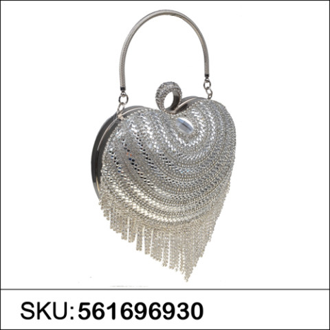 Evening Bag Silver Evening Bag Silver