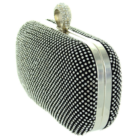 Dazzling Allover Rhinestone Ring Clutch Dazzling Allover Rhinestone Ring Clutch