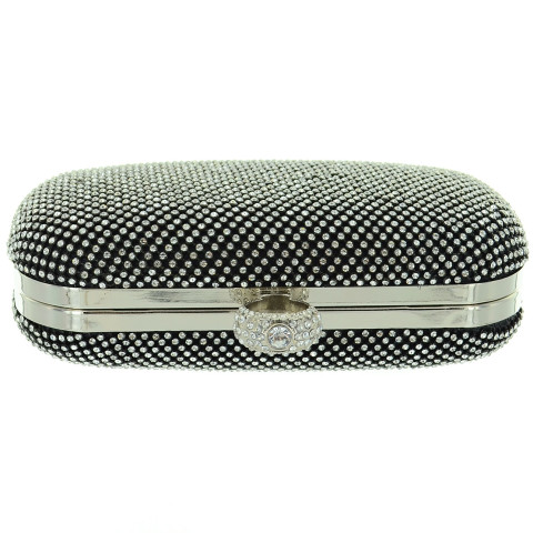 Dazzling Allover Rhinestone Ring Clutch Dazzling Allover Rhinestone Ring Clutch