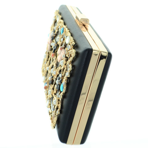 Relief Crystal Deco Recta, Gold Relief Crystal Deco Recta, Gold