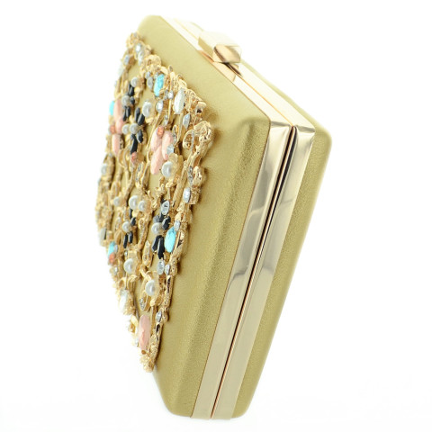 Relief Crystal Deco Recta, Gold Relief Crystal Deco Recta, Gold