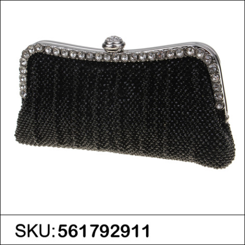 Dazzling Rhinestone Crystal Frame Clutch Dazzling Rhinestone Crystal Frame Clutch