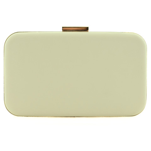 Two Tone Metal Frame Clutch Two Tone Metal Frame Clutch