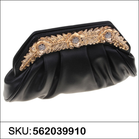 Relief Flower Craf Crystal Clutch Relief Flower Craf Crystal Clutch
