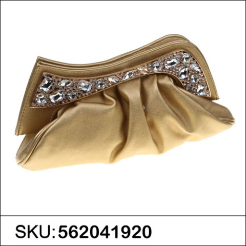 Sparkling Crystal Texture Faux Leather Clutch Sparkling Crystal Texture Faux Leather Clutch