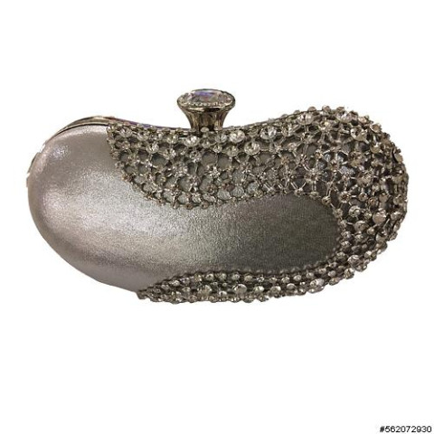Crystal Beans Shape Clutch Crystal Beans Shape Clutch
