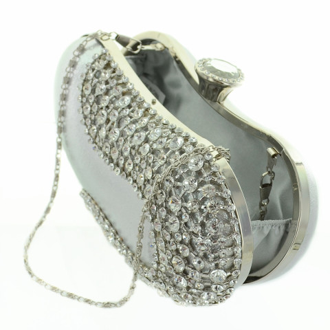Crystal Beans Shape Clutch Crystal Beans Shape Clutch