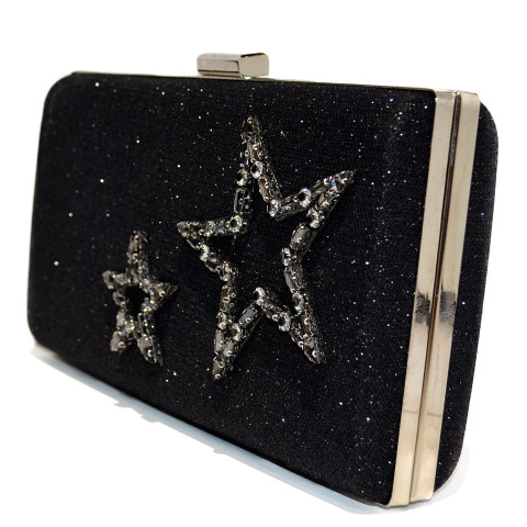 Crystal Star Glitter Clutch Crystal Star Glitter Clutch