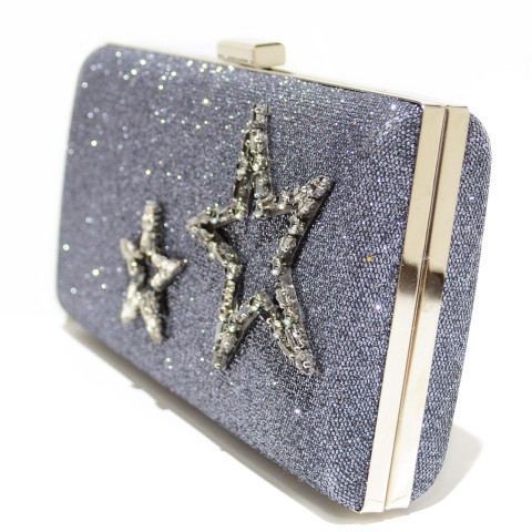 Crystal Star Glitter Clutch Crystal Star Glitter Clutch