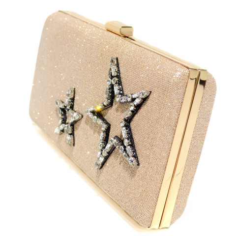 Crystal Star Glitter Clutch Crystal Star Glitter Clutch