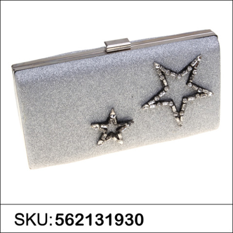 Crystal Star Glitter Clutch Crystal Star Glitter Clutch
