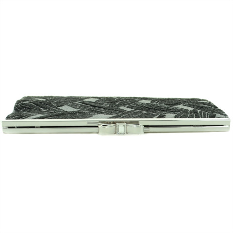 Crystal-embellished Bow Top Palm Clutch Crystal-embellished Bow Top Palm Clutch