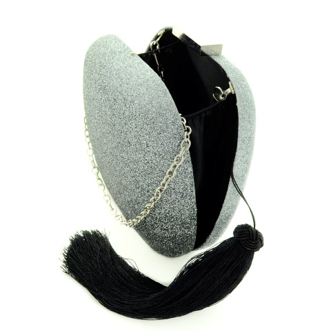 Swingy Tassel Glitter Clutch Swingy Tassel Glitter Clutch