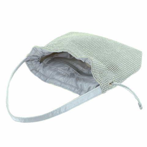 Crystal Drawstring Wristlet Pouch Crystal Drawstring Wristlet Pouch