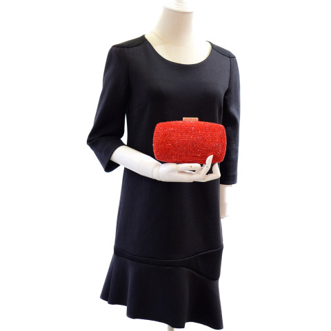 Crystal-Embellished Even, Red Crystal-Embellished Even, Red
