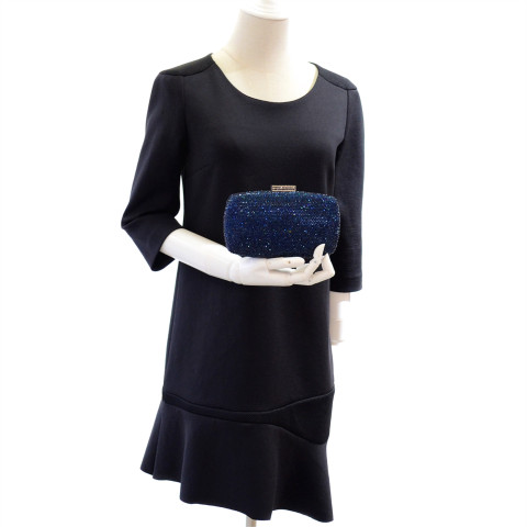 Crystal-Embellished Even, Blue Crystal-Embellished Even, Blue
