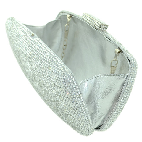 Crystal-Embellished Even, Silver Crystal-Embellished Even, Silver