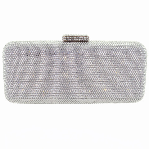 Crystal-Embellished Evening Clutch Crystal-Embellished Evening Clutch