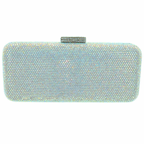 Crystal-Embellished Evening Clutch Crystal-Embellished Evening Clutch