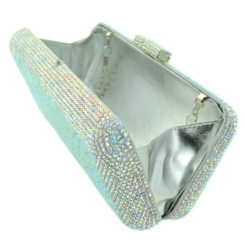 Crystal-Embellished Evening Clutch Crystal-Embellished Evening Clutch